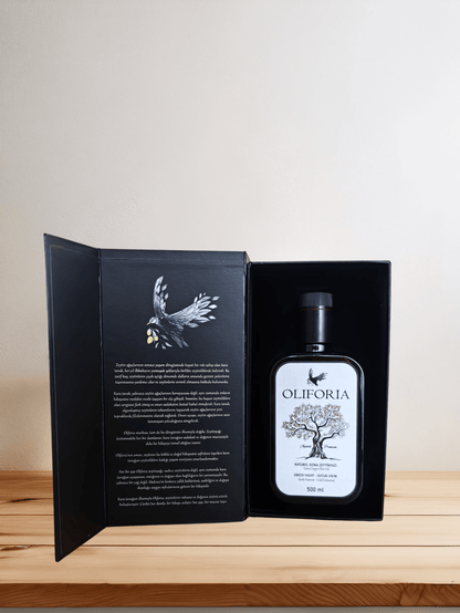 Oliforia Erken Hasat Soğuk Sıkım Filtresiz Naturel Sızma Zeytinyağı 500ml Kutulu Şişe